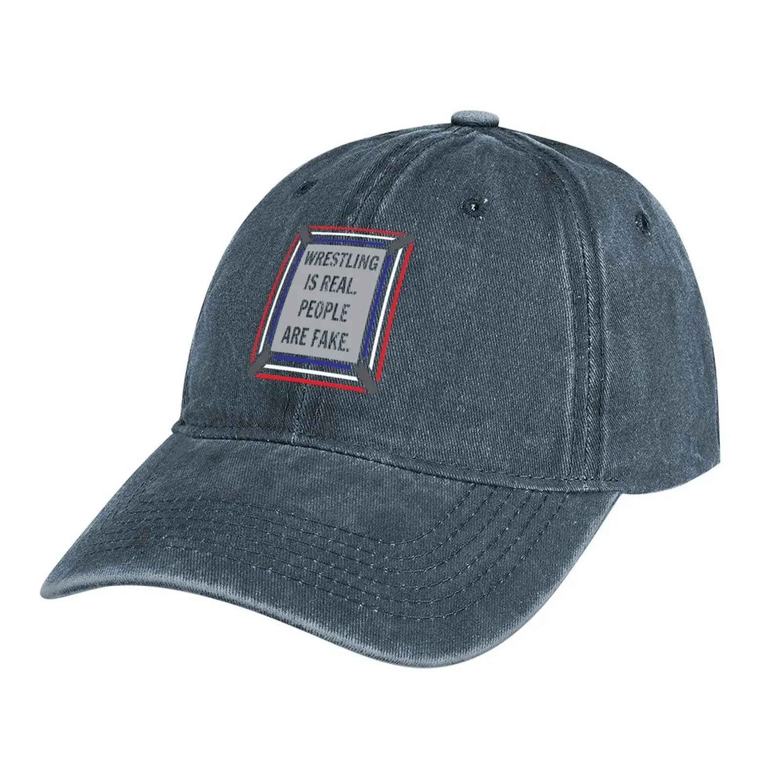 

Wrestling Is Real Cowboy Hat Hat Man Luxury Icon Hat For Women 2023 Men's