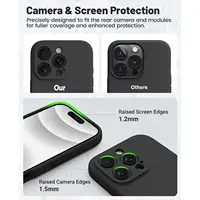 Liquid Silicone Case for iPhone 17 16 15 14 13 12 11 Pro Max 12 Mini iPhone 16 Plus 16e 17 Air Soft Protective Anti-drop Cover - Image 3
