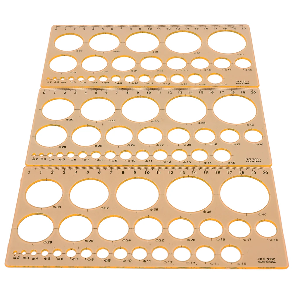 Quilling Template Kit Circle Size Rulers Tool DIY Origami Paper Craft 1pcs ruler set