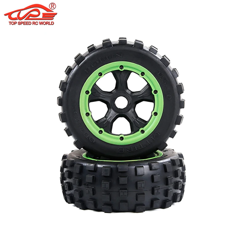 

Rc Car Knobby Tires Size:185*70mm Wheel Tyres 2pcs/set for 1/5 Scale LOSI 5IVE T Rofun Rovan LT Km X2 Baja 5S/SLT/V5 Truck Parts