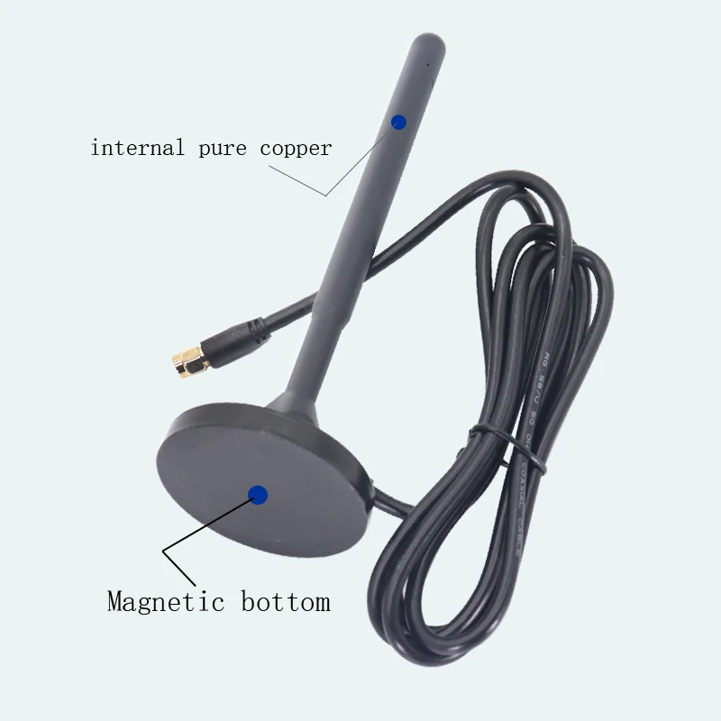 고이득 12dBi 470Mhz 433MHz 로라 안테나 전방향 SMA/N/BNC/TNC 남성형 DTU 모델용 신호 증폭기 무전기용