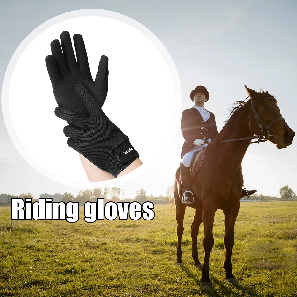 

Full Finger Equestrian Horseback Riding Gloves Wear-resistant Touch Screen Baseball Softball Sports Gloves Equestrian Equipment