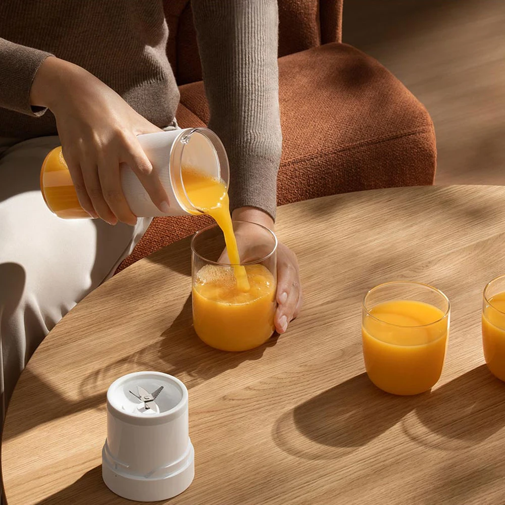 XIAOMI MIJIA Portable Blender 2,40S Quickly Squeeze Juice,19500 rpm,300ML Capacity Mixer Juicer Machine,PCTG Cup Body Blenders 5