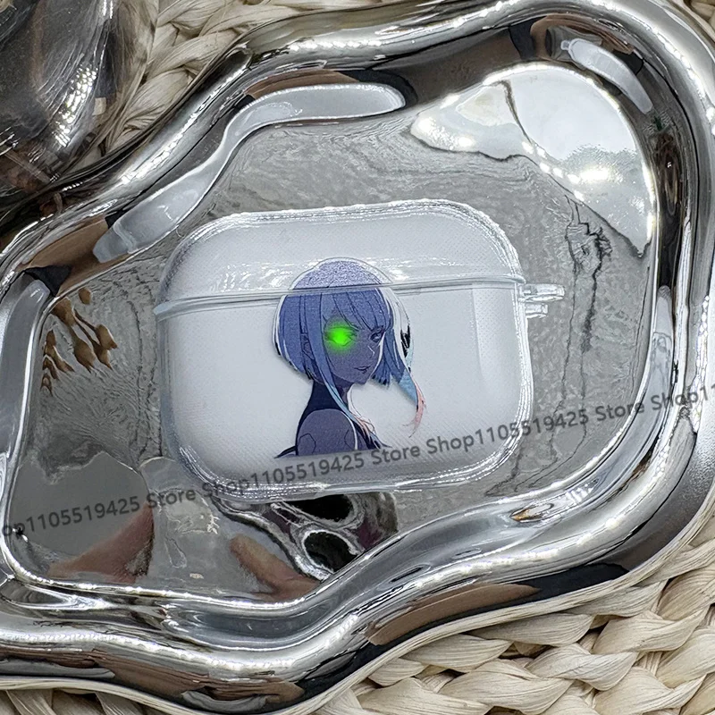 Cool Anime Cyberpunk Edgerunners TPU Earphone Protective Case