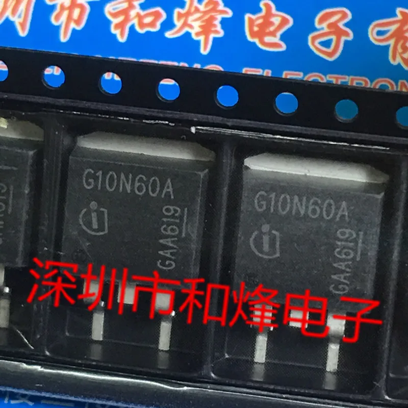

5PCS-10PCS G10N60A SGB10N60A TO-263 600V 20A NEW AND ORIGINAL ON STOCK