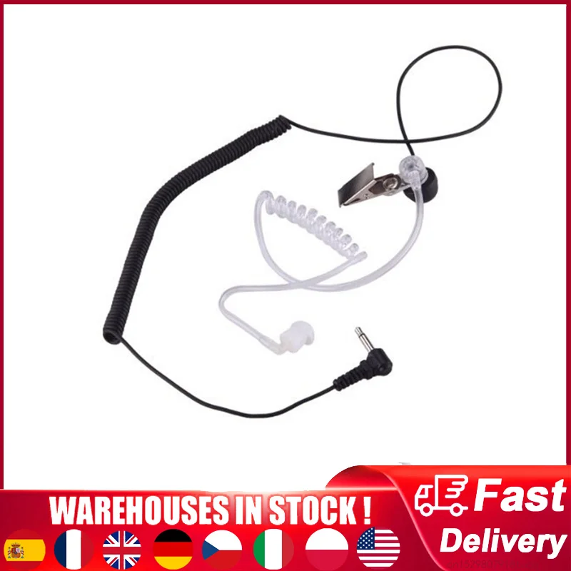 

3.5mm Listen Only Acoustic Tube Earpiece for Motorola APX6000 APX7000 APX4000 Headset Earphone