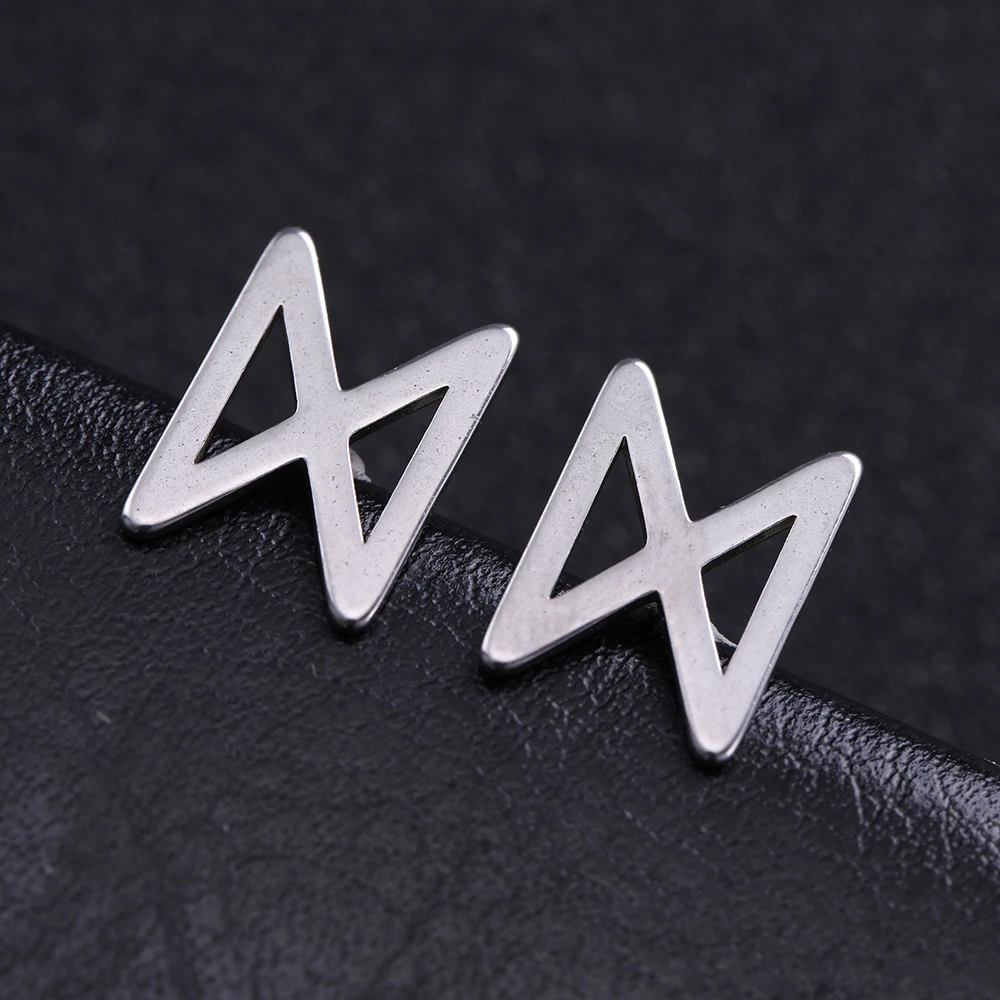 Winzige Ohrstecker, einfache Wikinger-Runen, Edelstahl-Ohrring für Damen und Herren, nordischer Vintage-Schmuck, Ohr-Accessoires, Ohrringe – Detail 40