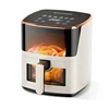 AirFryers oil-free fryer. Hot air. Electric. With visual window. Touch screen. Home use. AirFryers machine. Versatile appliance. 2