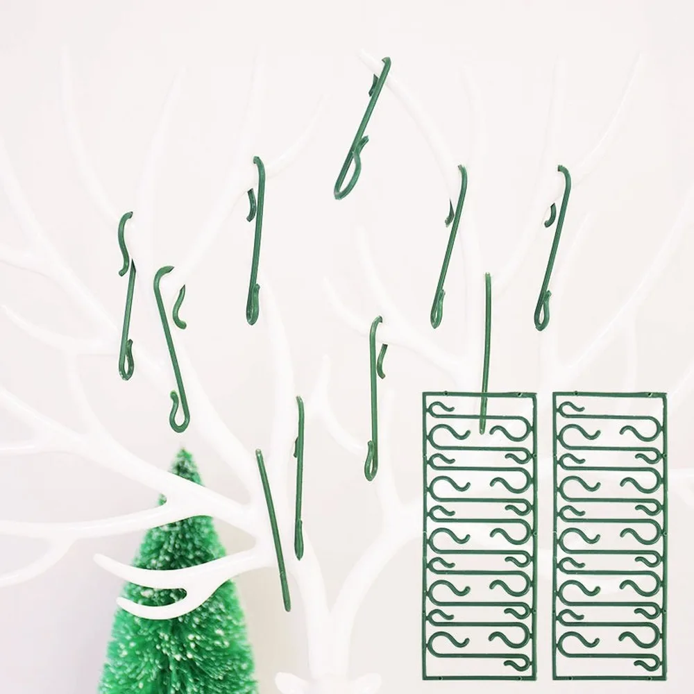 Christmas Ornaments S Shape Hooks 100pcs Christmas Tree Decoration Multi Purpose Holders S Shape Hook