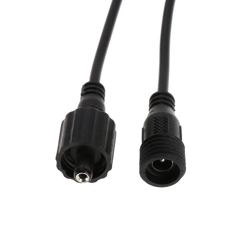 1 Pair LED Strip Connector Lighting Accessories Plug Led strip IP68 Waterproof 2 Pin Power Wires DC 5.5 x 2.1mm Male and Female Connector led strip clips led strip connector