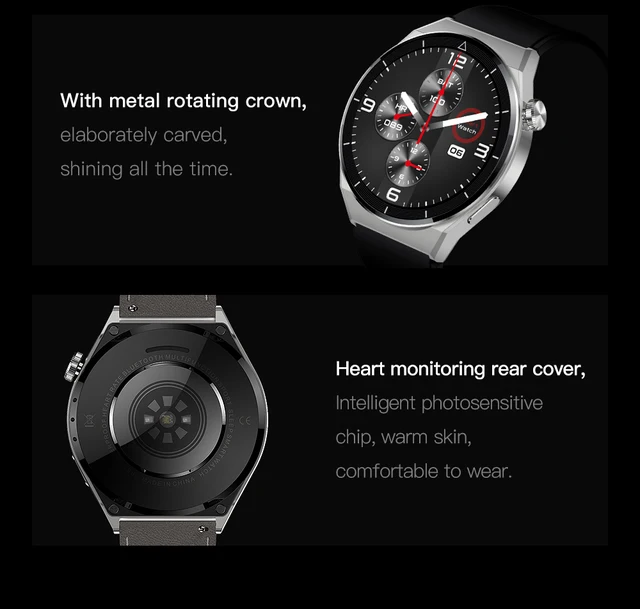 Xiaomi-reloj inteligente Huawei GT3 MAX para hombre, accesorio de pulsera  resistente al agua IP68 con llamadas, Bluetooth, seguimiento de actividad y  presión arterial, compatible con Android, 2023 xuanjing unisex