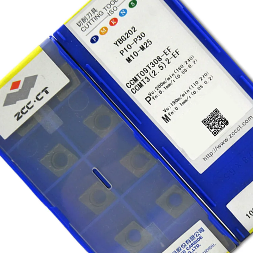 Рисунок 5 - карбидные вставки для ЧПУ CCMT09T302-EF