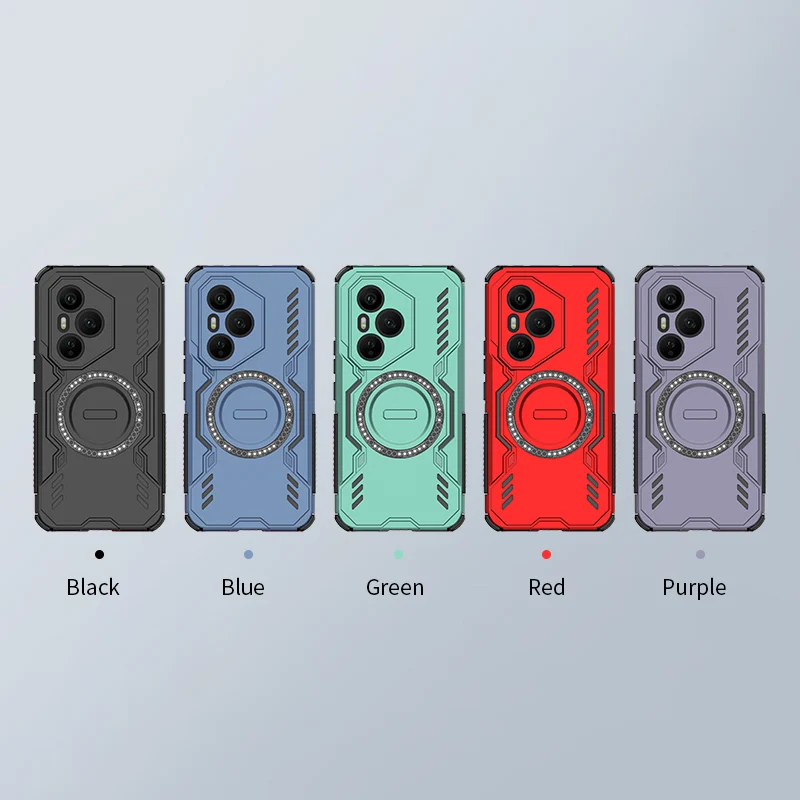 Magnetic Armor Case with Strong Magnet and Heat Dissipation for Full Camera Protection