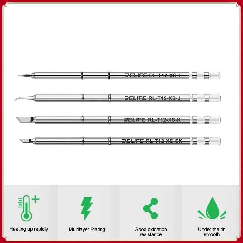 

Нагревательный элемент RELIFE, наконечник железа I J K SK для большинства сменных деталей с ручкой для сварочной паяльной станции T12