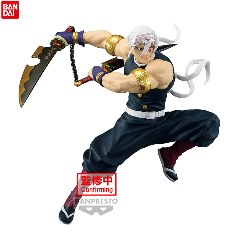 

Фигурка Bandai Demon Slayer Kimetsu No Yaiba Tengen Uzui фигурка вибрирующие звезды аниме экшн-модель коллекционные игрушки подарок