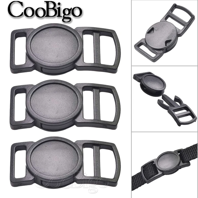 10pcs Plastic Side Release Buckle Paracord Bracelet Clips for Webbing  Backpack Strap Bag Belt Dog Collar DIY Craft Accessories - AliExpress