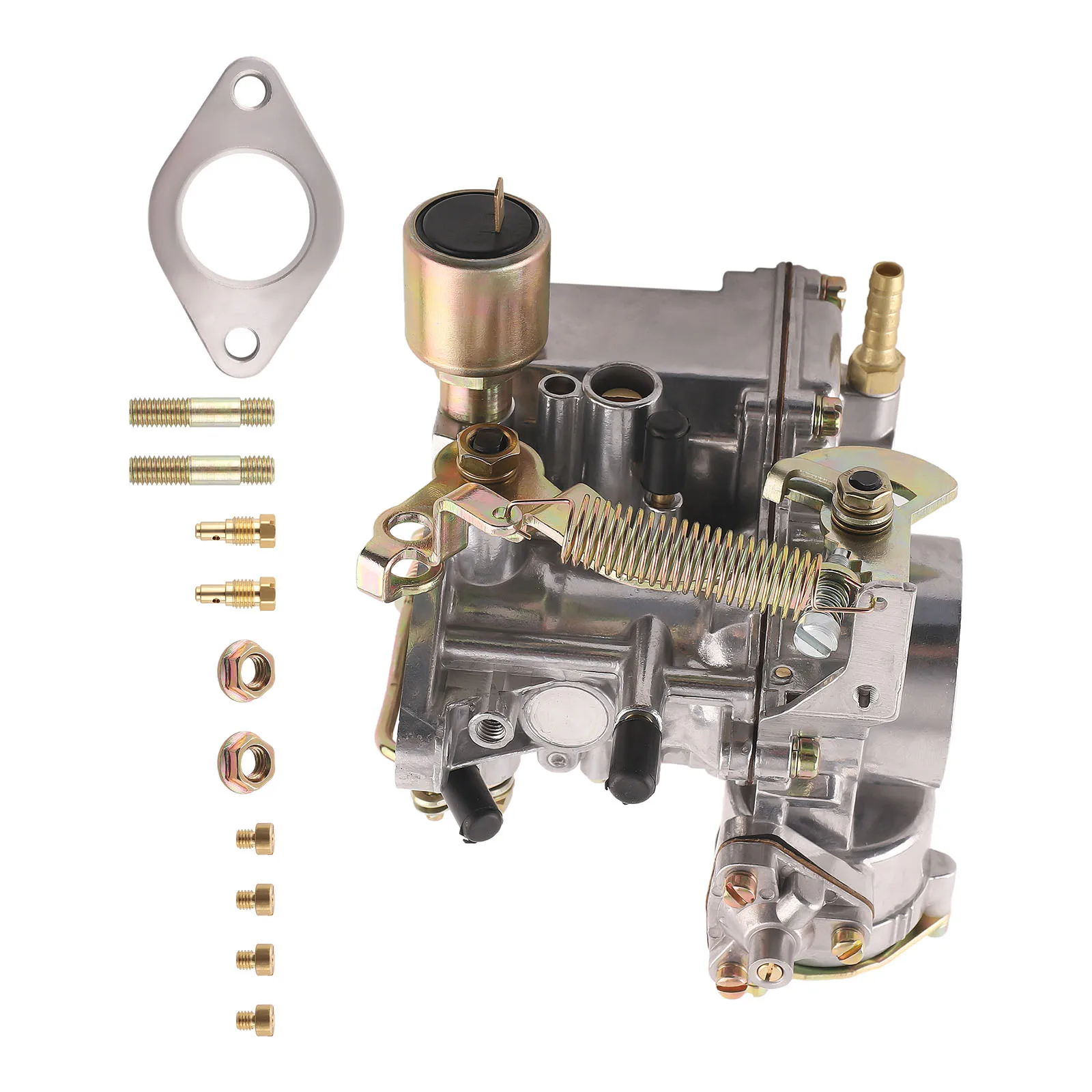 VW 1600cc 비틀 트랜스포터 Karmann Ghia용 37mm 37 PICT-3 기화기