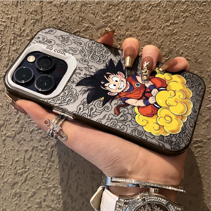 Anime Goku Flying Nimbus Phone Case - Vibrant Design