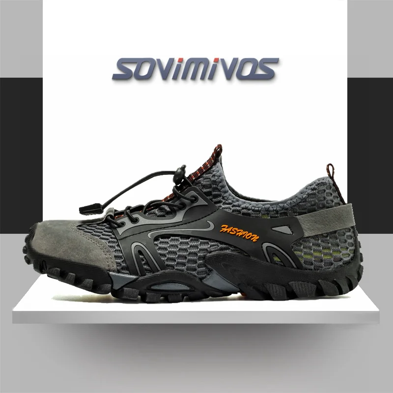 AquaShoesMenSlipOnUpstreamShoesQuickDryWadingSneakersWater