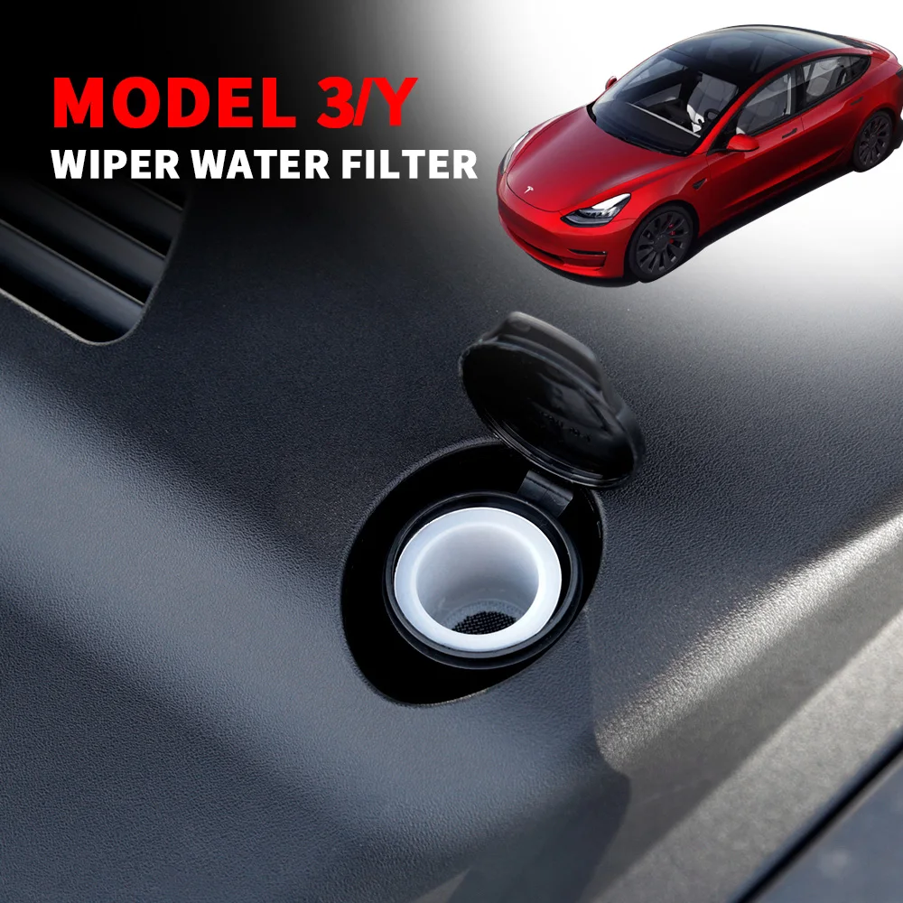 For Tesla Model 3 20172021 Model Y Abs Car Wiper Water Inlet Filter