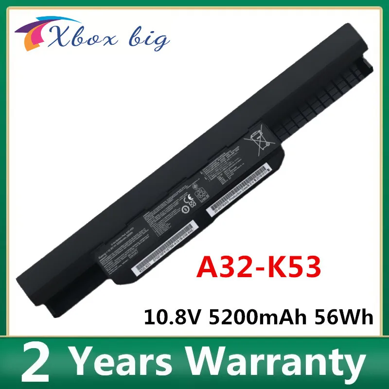 A32-K53 Laptop Battery For ASUS K43 K43E K43J K43S K43SV K53 K53E K53F ...