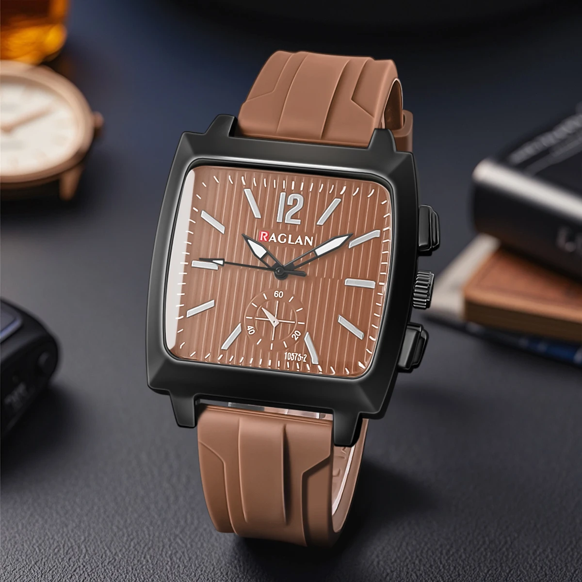 Men Watch Casual Man Watches Leather Strap Clock Top Brand Men Wristwatch Gift Relogio Masculino montre homme 3