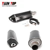 Real Carbon Fiber Exhaust with DB Killer 370mm Universal Motorcycle Exhust System For KTM Duke390 Duke 690 Duke 790 890DV Elbow