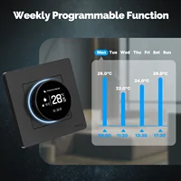 MOES Tuya ZigBee Smart Knob Thermostat Star Ring Series Temperature Controller Water Boiler Electric Heating With Alexa Google - Image 5