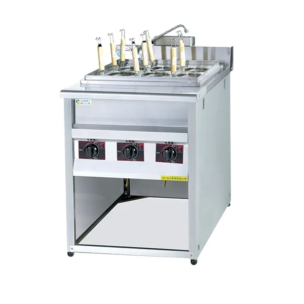 2023 New Design Commercial Pasta Cooker Commercial Gas Convection Noodle Cooker