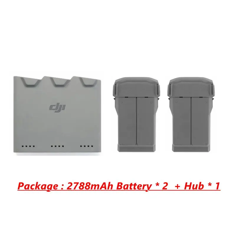 ตัวเลือกสินค้า แบตเตอรี่โดรน DJI 2788mAh แท่นชาร์จสองทาง