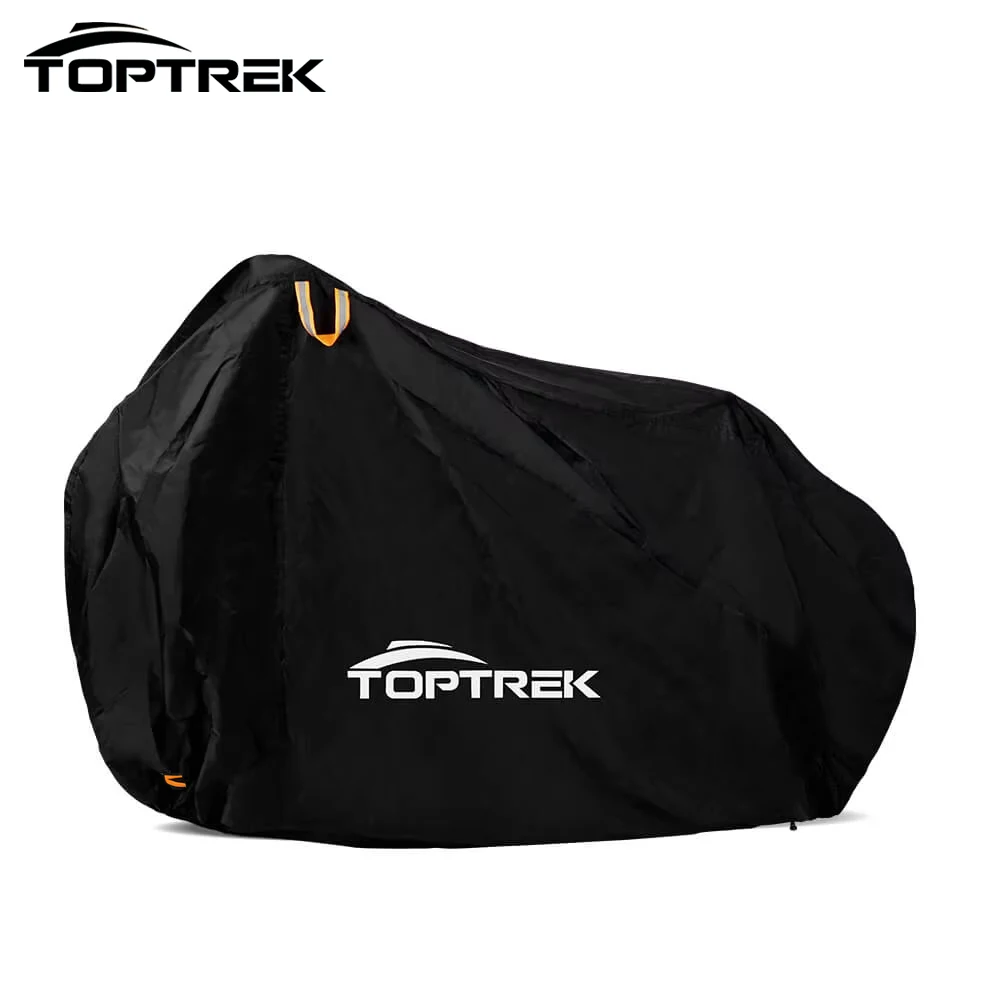 Toptrek 자전거 커버 야외 보관 방수 안티 uv 210D 옥스포드 자전거 용 고품질 커버 비 눈 먼지 보호
