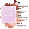 48 Colour Paper Palette Blush Concealer Highlighter Contour Eyeshadow 4in1 Set with Makeup Brushes Stage Professional Makeup Set 4