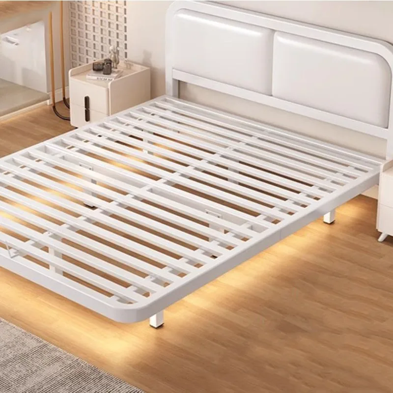 Queen Hotel Beds Frame Bedroom Single Full Size Double Bed Mattresses Headboards Design Luxury Marco De Cama Bedroom Furniture