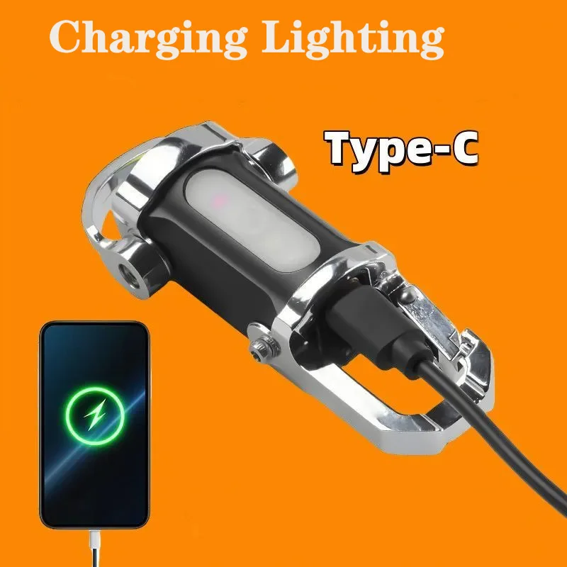 Portable keychain flashlight multifunctional emergency charging light night lamp waterproof high brightness COB emergency light