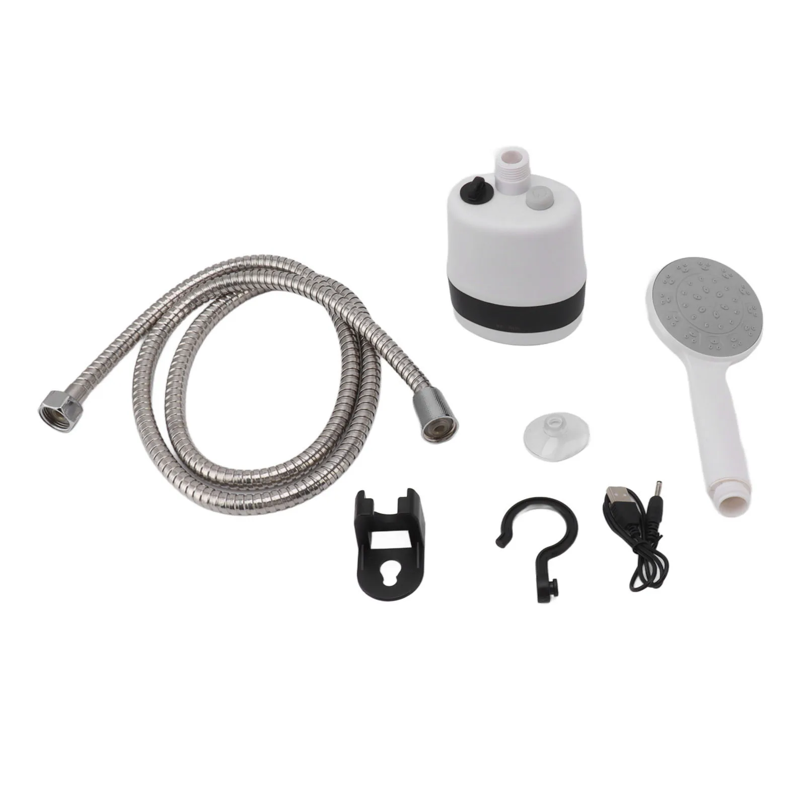 

Mini Outdoor Shower 2200mAh Strong Suction Battery Powered Stable Flow Portable Portable Shower for Camping
