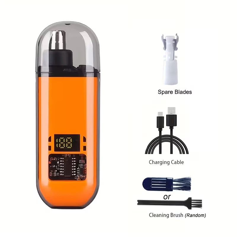 2 In 1 Electric Portable Ear And Nose Hair Trimmer thumbnail 5