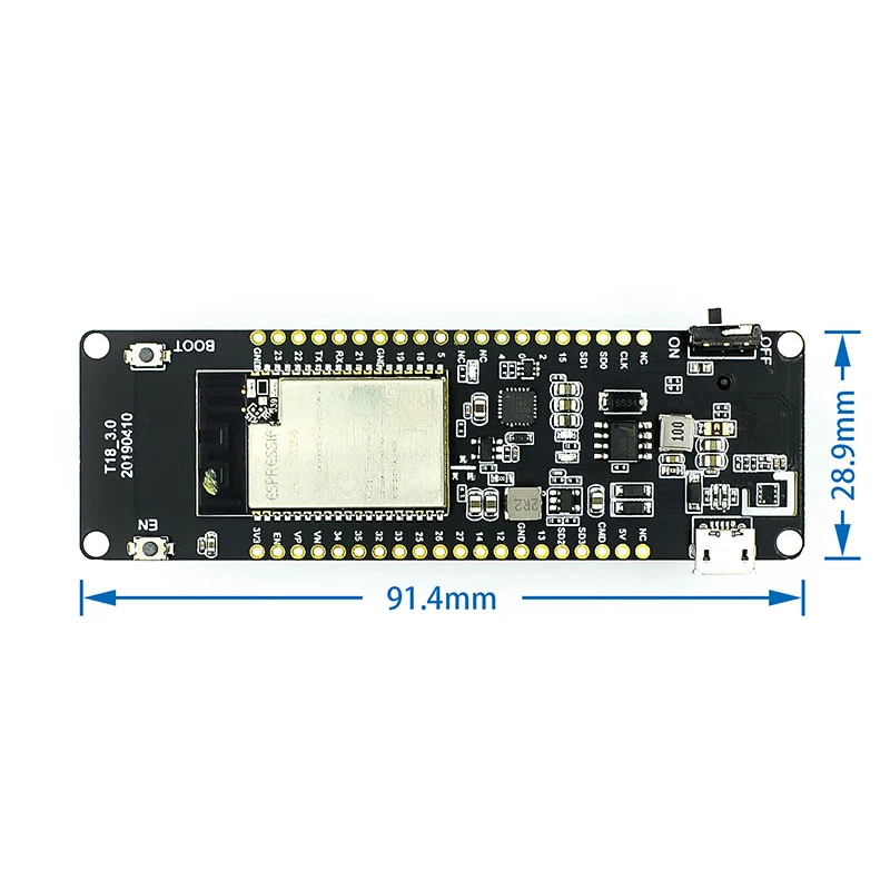 TTGO T-Energy T18-WiFi  Bluetooth  18650 ͸ ESP32 WROVER  
