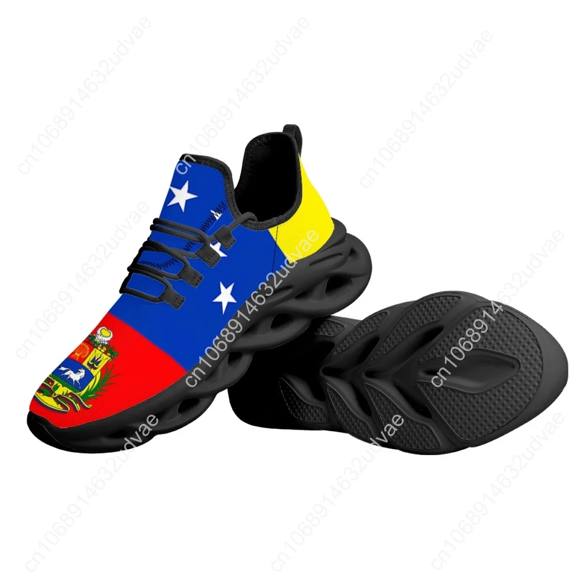 Venezuela Flag Sneakers for Womens Mens Teenager 2023 Casual Running Shoes Breathable Cushion Walking Mesh Tennis