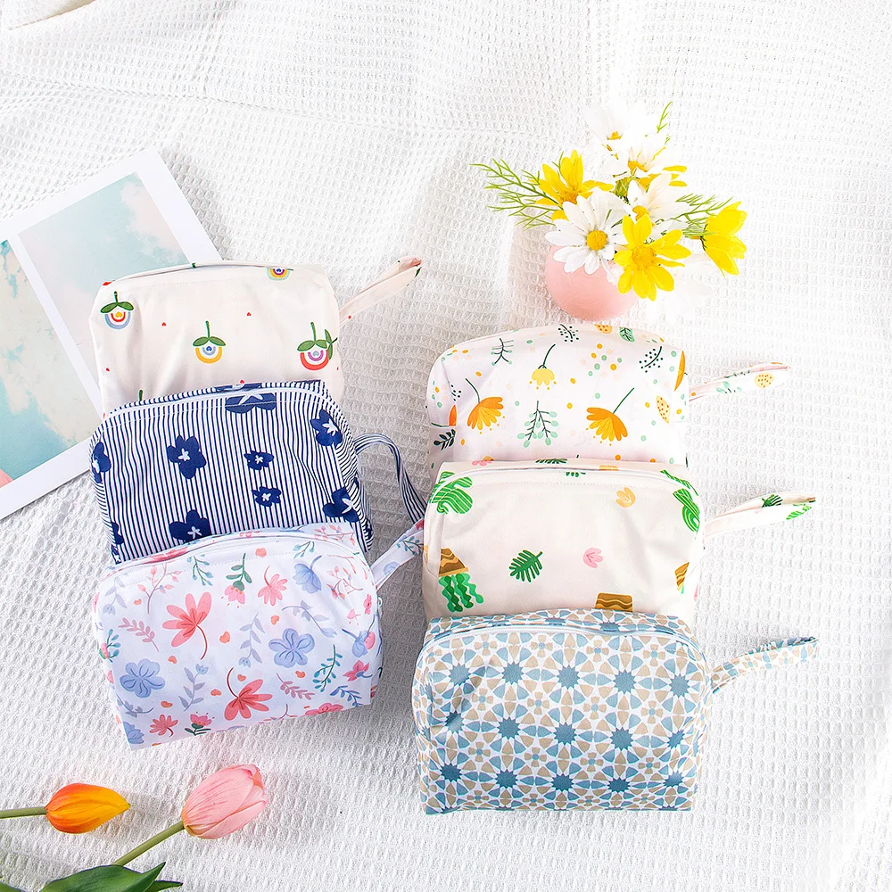BIAI Hot Polar Fleece Sanitary Pads Set Washable Menstrual Pads Reusable Nursing Pad Ladies Bratehable Cloth Menstruation Gift Sanitary Pads