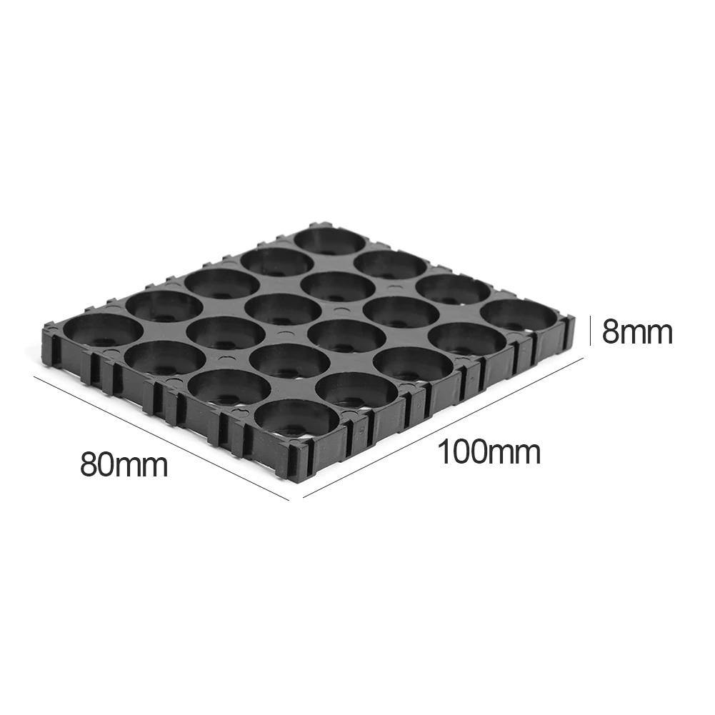 4x5 Cell pacer Radiating Holder Small 18650 Lithium Battery SHousehold Electricity Decoration for DIY Battery Pack
