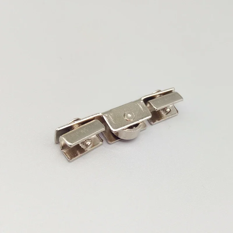 10pcs glass H-slot display cabinet sliding slot wheel with bearing counter upper, middle, and lower sliding door wheel