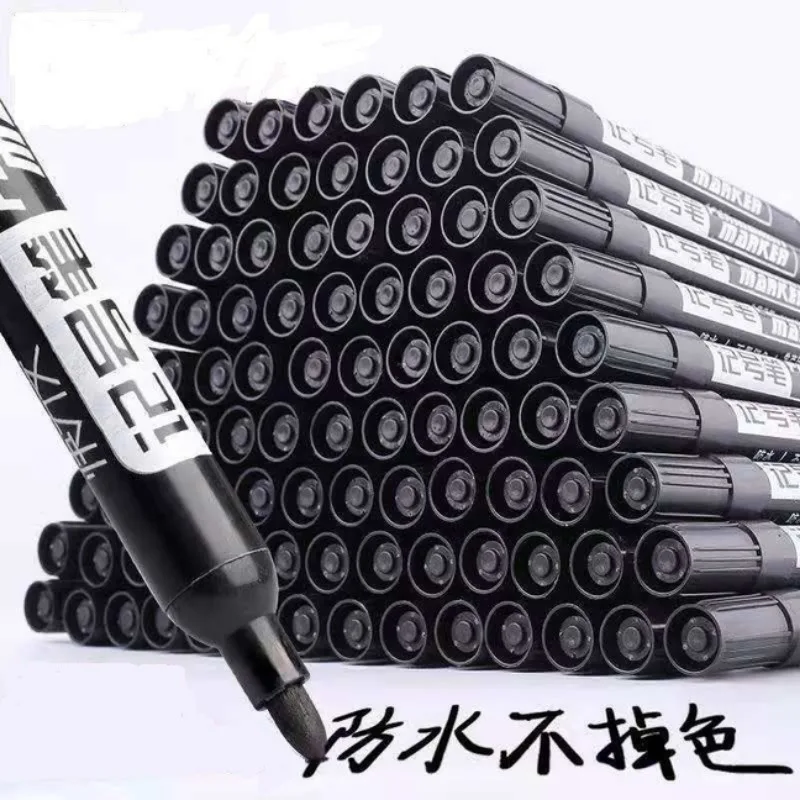 Permanent Markers Writing Pens Graffiti Marker Pen for Tire Fabric Wood Leathern Art 10PCS