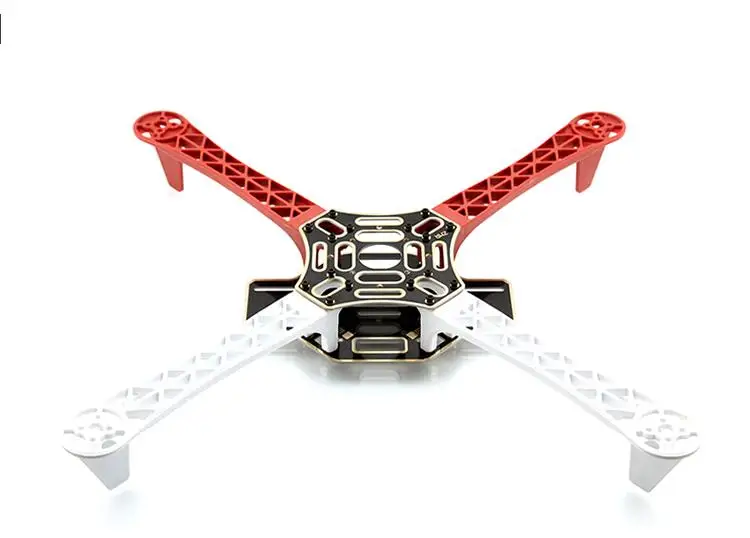 

F450 Дрон с камерой, комплект колес с пламенем 450, рама для RC MK MWC, 4-осевой Радиоуправляемый Мультикоптер, Квадрокоптер Heli, Мультикоптер с наземным механизмом