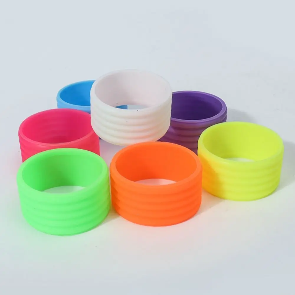 Silicone Tennis Racket Grip Ring Handle Closure Rubber Ring tennis accessories racket grip 4 Pcs
