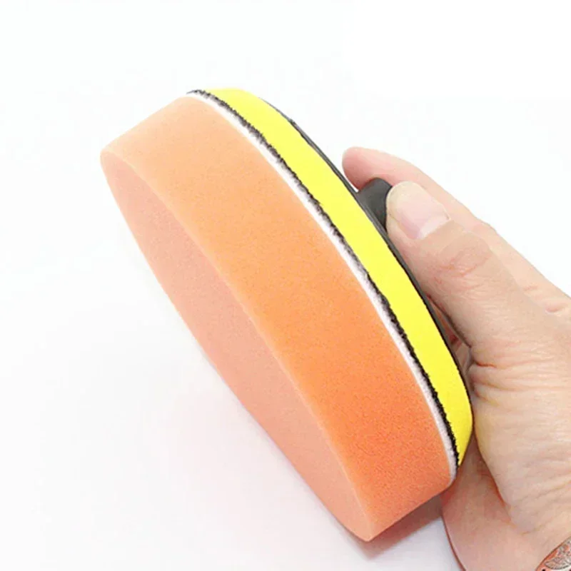 180MM 7 Inch Flat Sponge Gross Polishing Buffing Pad Kit car polishing pad car polish pad car polishing sponge polishing sponge set For Car Polisher Clean Waxing Auto Paint Maintenance Care Tools