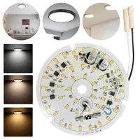 3.94 Inch LED Ceiling Fan Light Kit 3000K/4000K/6500K Dimmable Round LED Light Engine Ceiling Flush Light Replacement Panel 1