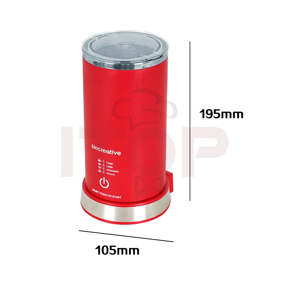 ITOP Electric Milk Frother 400W For Hot Milk Steam Cold Milk Frother Heating Chocolate Blender Mixer Coffee Machine 110-220-240V 2
