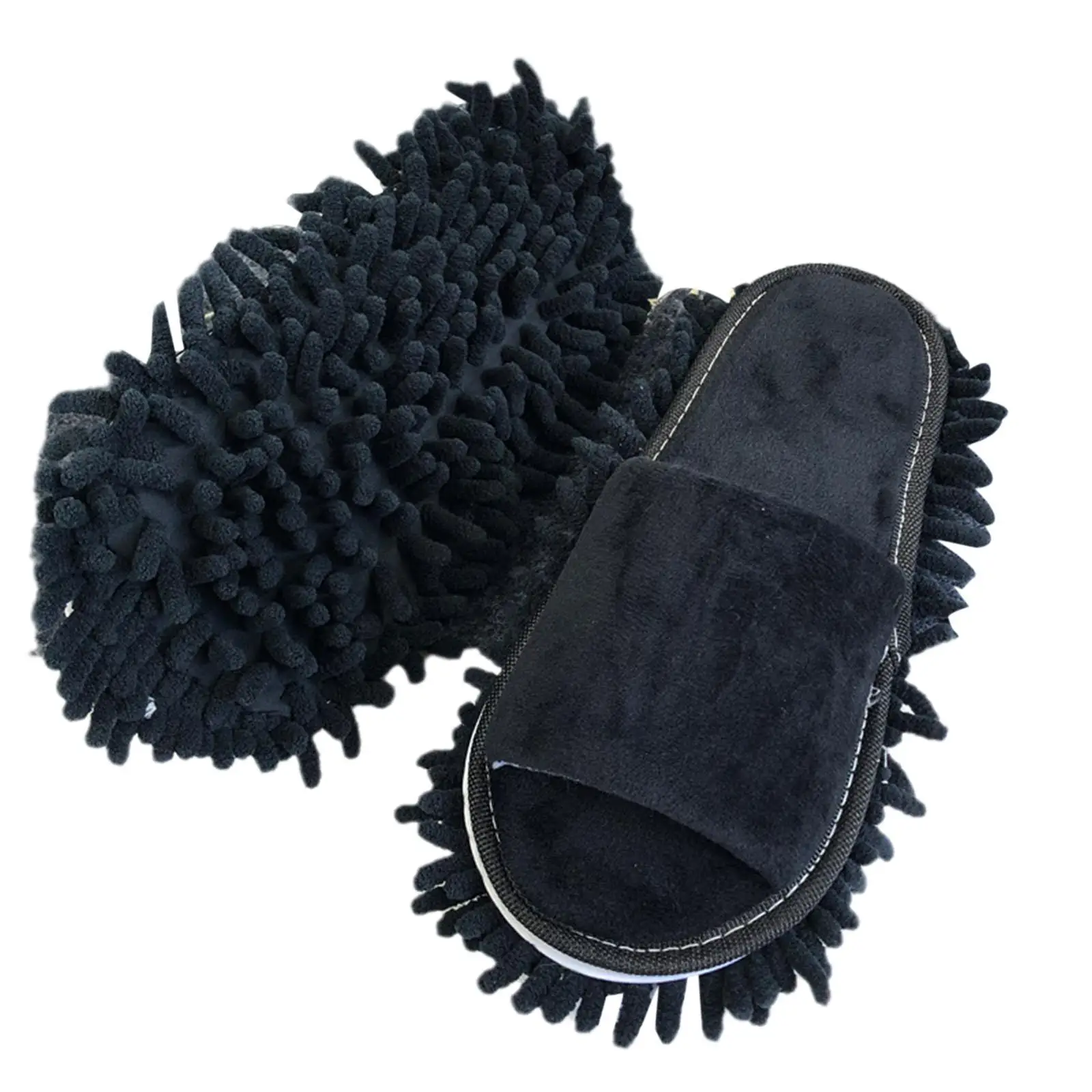 Lazy Mop Slippers Floor Dust Cleaning Slippers Shoes Slippers The Wipe Open-toed Floor Lazy Mopping Shoes Clean Slippers 5
