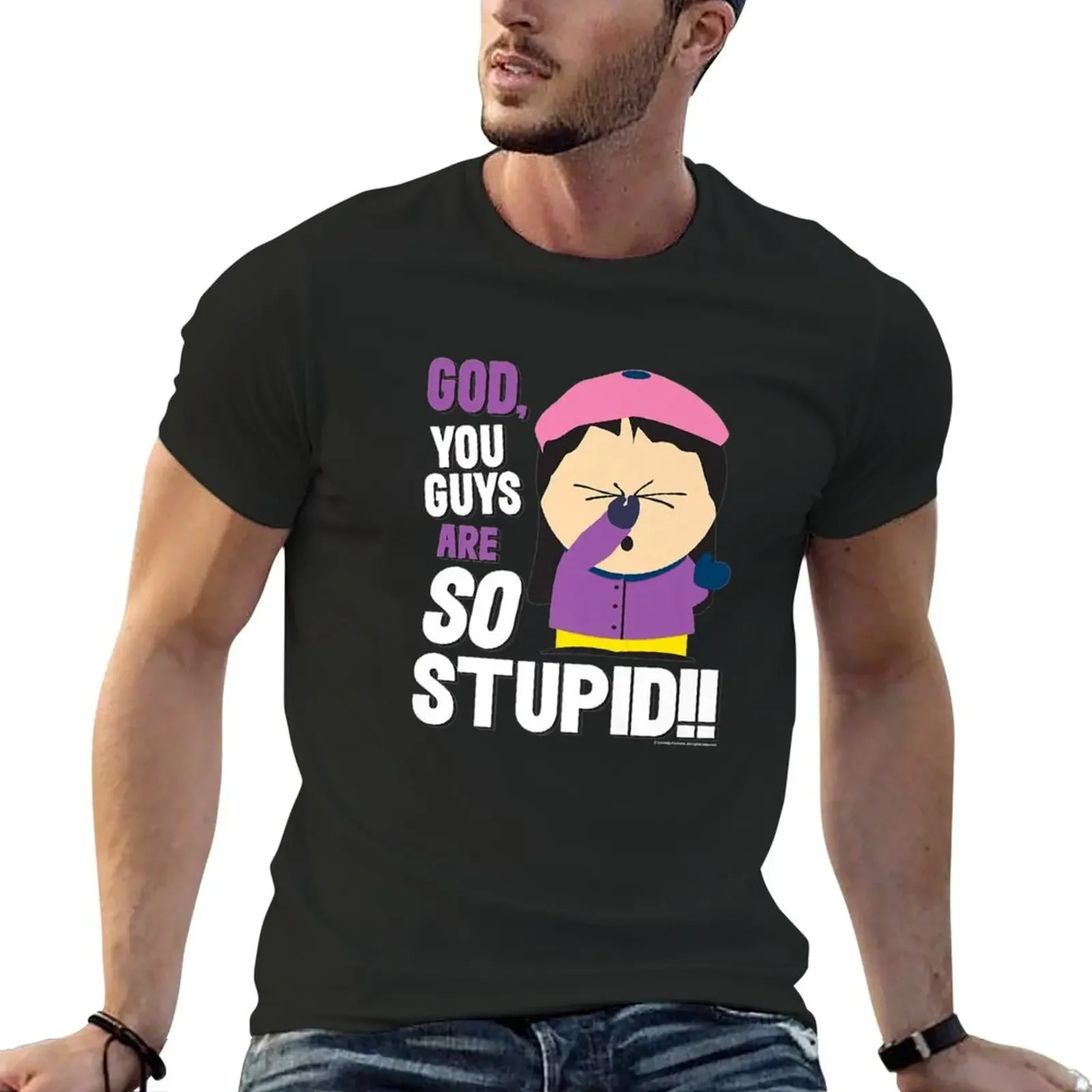 

S0uthh P4rk Wendy SO Stupid! Premium T-shirt Blouse vintage blanks men clothings