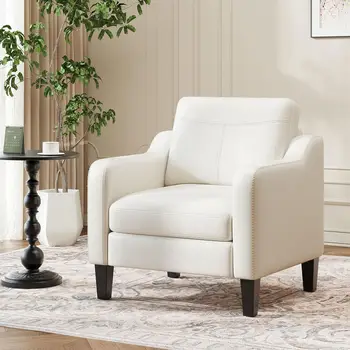 PU Leather Accent Chair 1